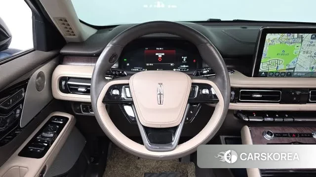 Lincoln Aviator 2nd generation 2021 Небесно-голубой из Кореи, фото 5
