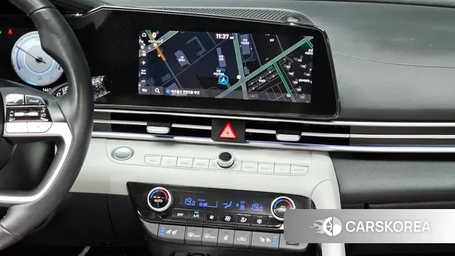 Hyundai Avante Hybrid (CN7) 2021 Белый из Кореи, фото 5