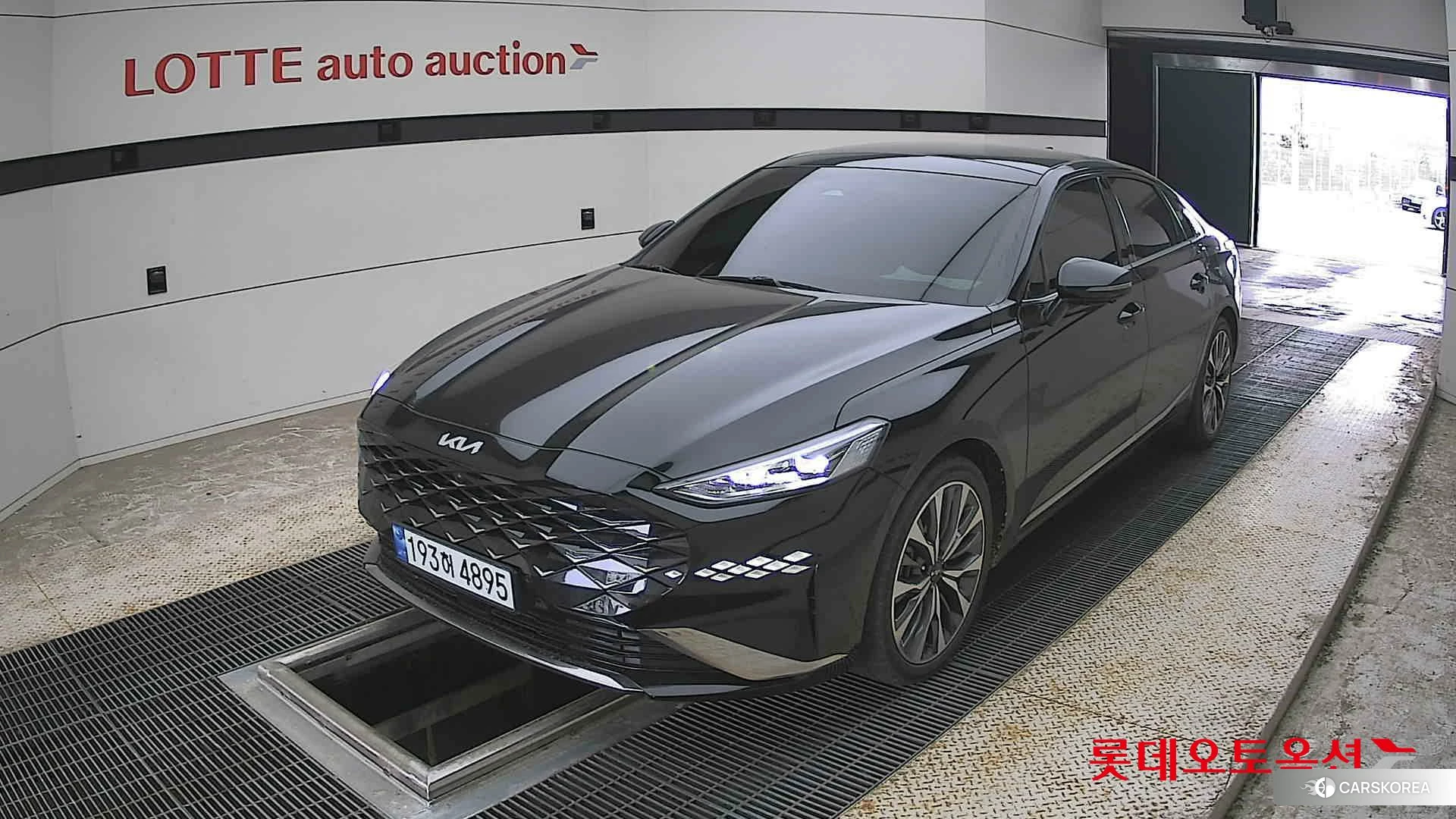 Kia K8 2023 Aurora Black Pearl из Кореи, фото 5