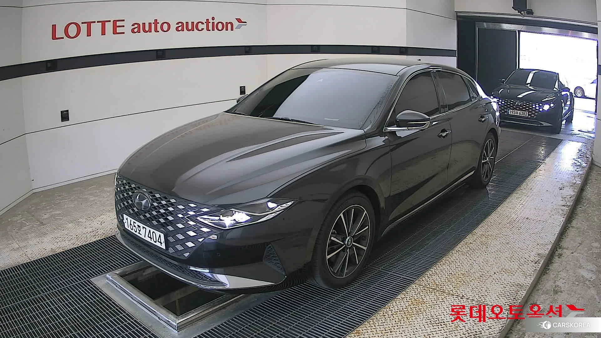 Hyundai Grandeur 2022 Midnight Black Pearl из Кореи, фото 5