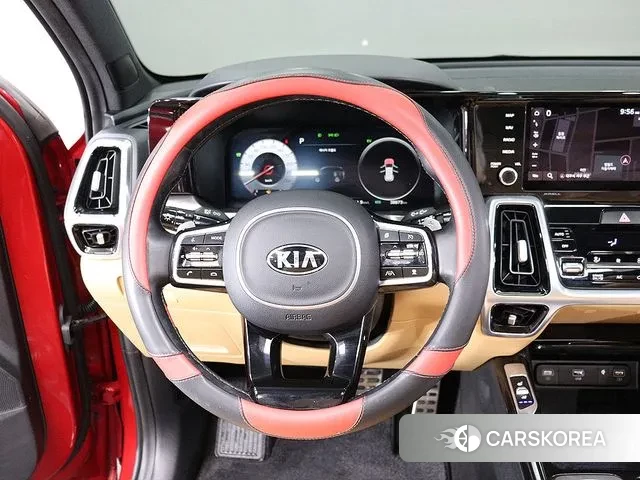 Kia Sorento 4th Generation 2021 Красный из Кореи, фото 5