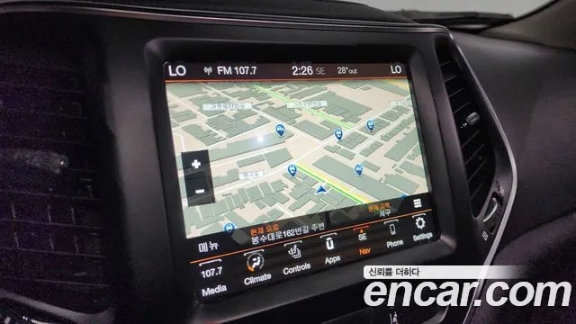 Jeep Cherokee (KL) 2018 Черный из Кореи, фото 5