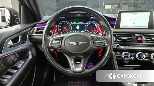 Genesis G70 2018 Черный из Кореи, фото 5