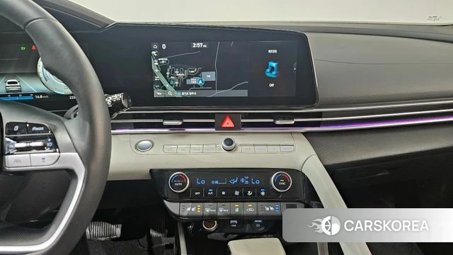 Hyundai Avante Hybrid (CN7) 2021 Белый из Кореи, фото 5