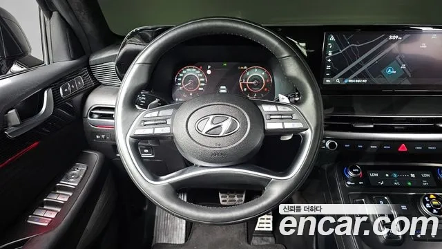 Hyundai The New Palisade 2024 Черный из Кореи, фото 5