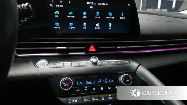 Hyundai Avante Hybrid (CN7) 2022 Черный из Кореи, фото 5