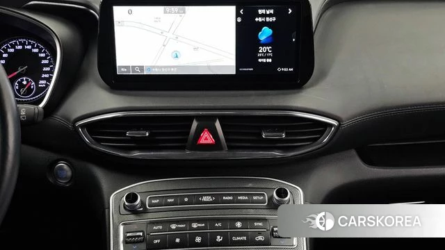 Hyundai The New Santa Fe 2022 Белый из Кореи, фото 5