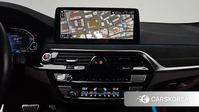 BMW 5 Series (G30) 2021 Синий из Кореи, фото 5