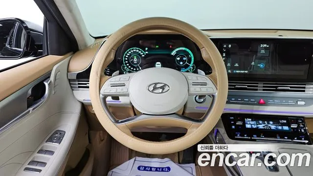 Hyundai The New Grandeur IG Hybrid 2020 Черный из Кореи, фото 5