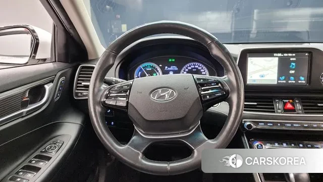 Hyundai Grandeur IG Hybrid 2019 Белый из Кореи, фото 5
