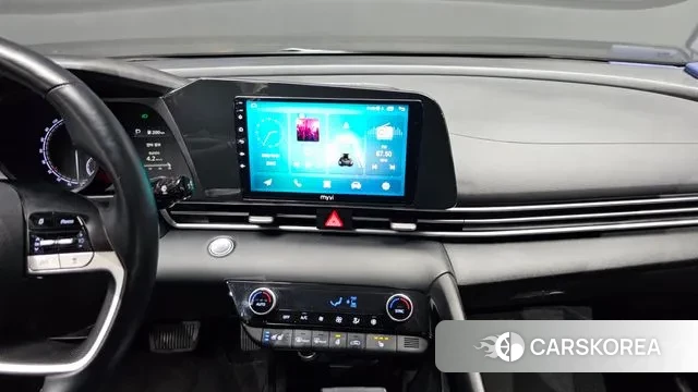 Hyundai Avante Hybrid (CN7) 2021 Белый из Кореи, фото 5