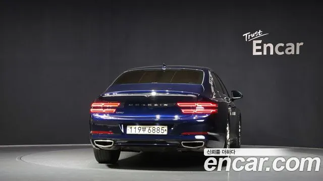 Genesis G80 (RG3) 2020 Синий из Кореи, фото 5