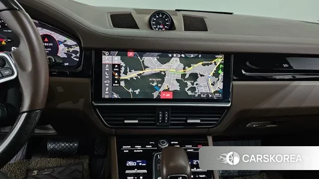 Porsche Cayenne (PO536) 2021 Черный из Кореи, фото 5