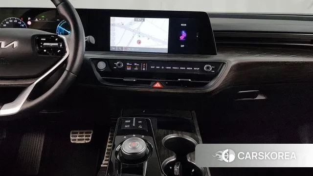 Kia K8 Hybrid 2021 Черный из Кореи, фото 5