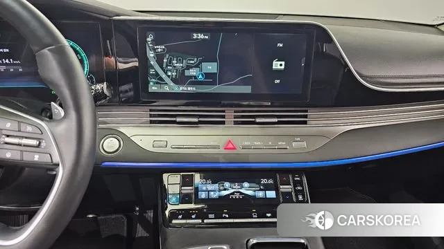 Hyundai The New Grandeur IG Hybrid 2021 Черный из Кореи, фото 5