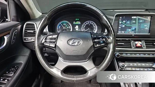 Hyundai Grandeur IG Hybrid 2018 Черный из Кореи, фото 5