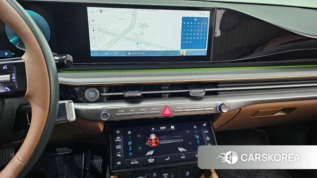 Hyundai Grandeur Hybrid (GN7) 2023 Черный из Кореи, фото 5