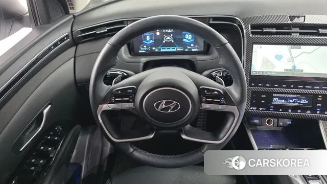 Hyundai Tucson Hybrid (NX4) 2023 Белый из Кореи, фото 5