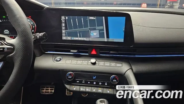 Hyundai The New Avante (CN7) 2024 Красный из Кореи, фото 5