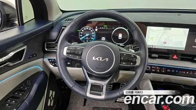 Kia Sportage 5th Generation Hybrid 2023 Синий из Кореи, фото 5