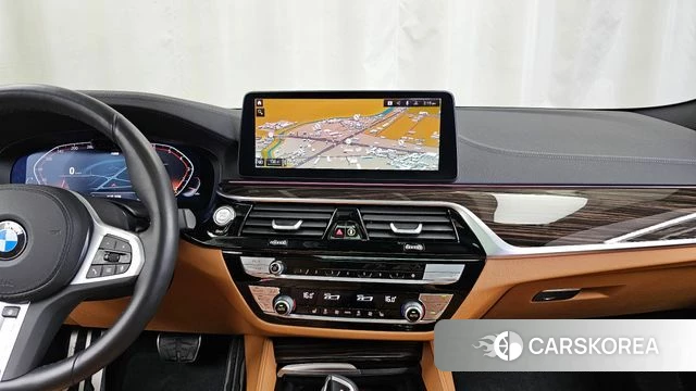 BMW 5 Series (G30) 2022 Черный из Кореи, фото 5