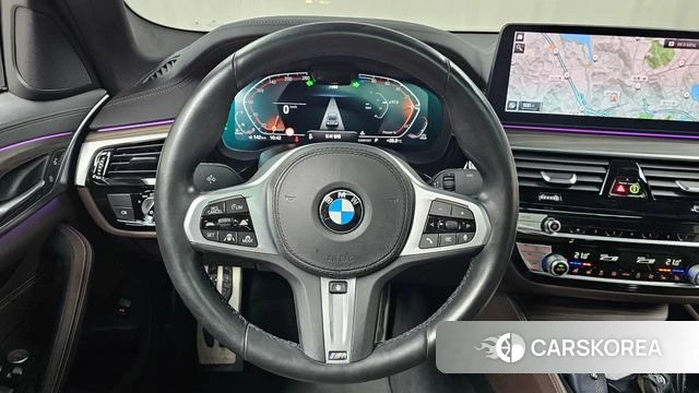 BMW 5 Series (G30) 2021 Черный из Кореи, фото 5
