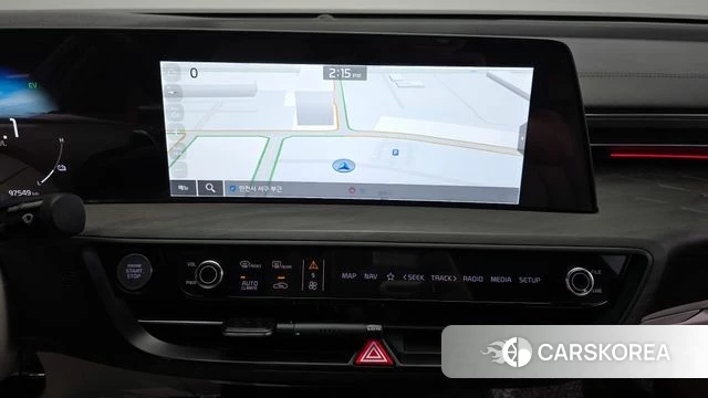 Kia K8 Hybrid 2021 Синий из Кореи, фото 5