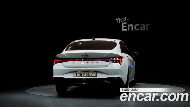 Hyundai Avante (CN7) 2020 Белый из Кореи, фото 5