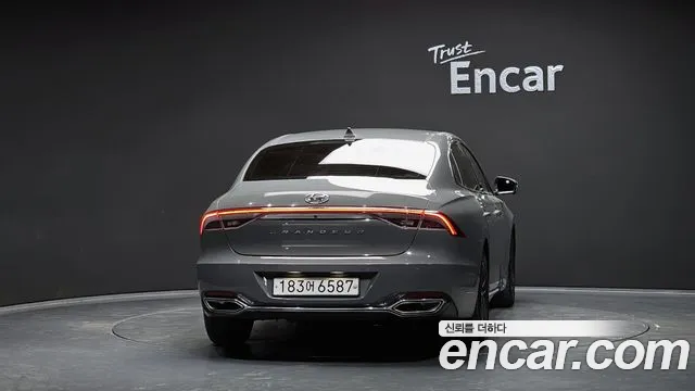 Hyundai The New Grandeur IG 2020 Серый из Кореи, фото 5