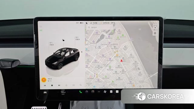 Tesla Model Y 2024 Черный из Кореи, фото 5
