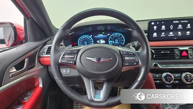 Genesis The New G70 2021 Красный из Кореи, фото 5