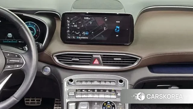 Hyundai The New Santa Fe 2022 Черный из Кореи, фото 5