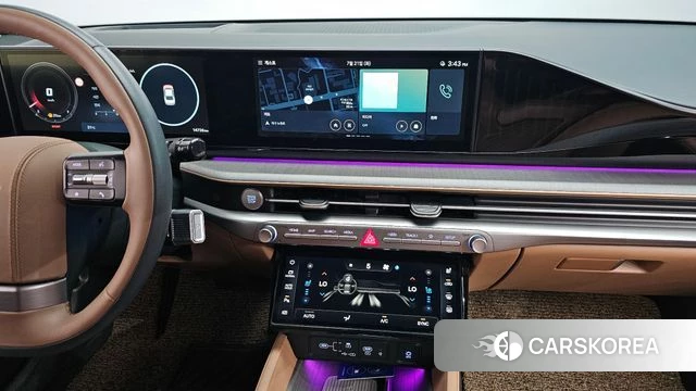 Hyundai Grandeur (GN7) 2023 Серебристо-серый из Кореи, фото 5