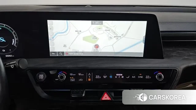 Kia K8 Hybrid 2021 Черный из Кореи, фото 5