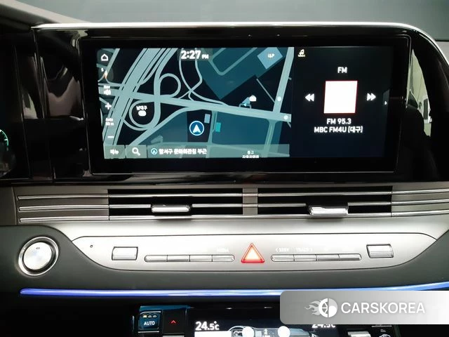 Hyundai The New Grandeur IG Hybrid 2021 Серый из Кореи, фото 5