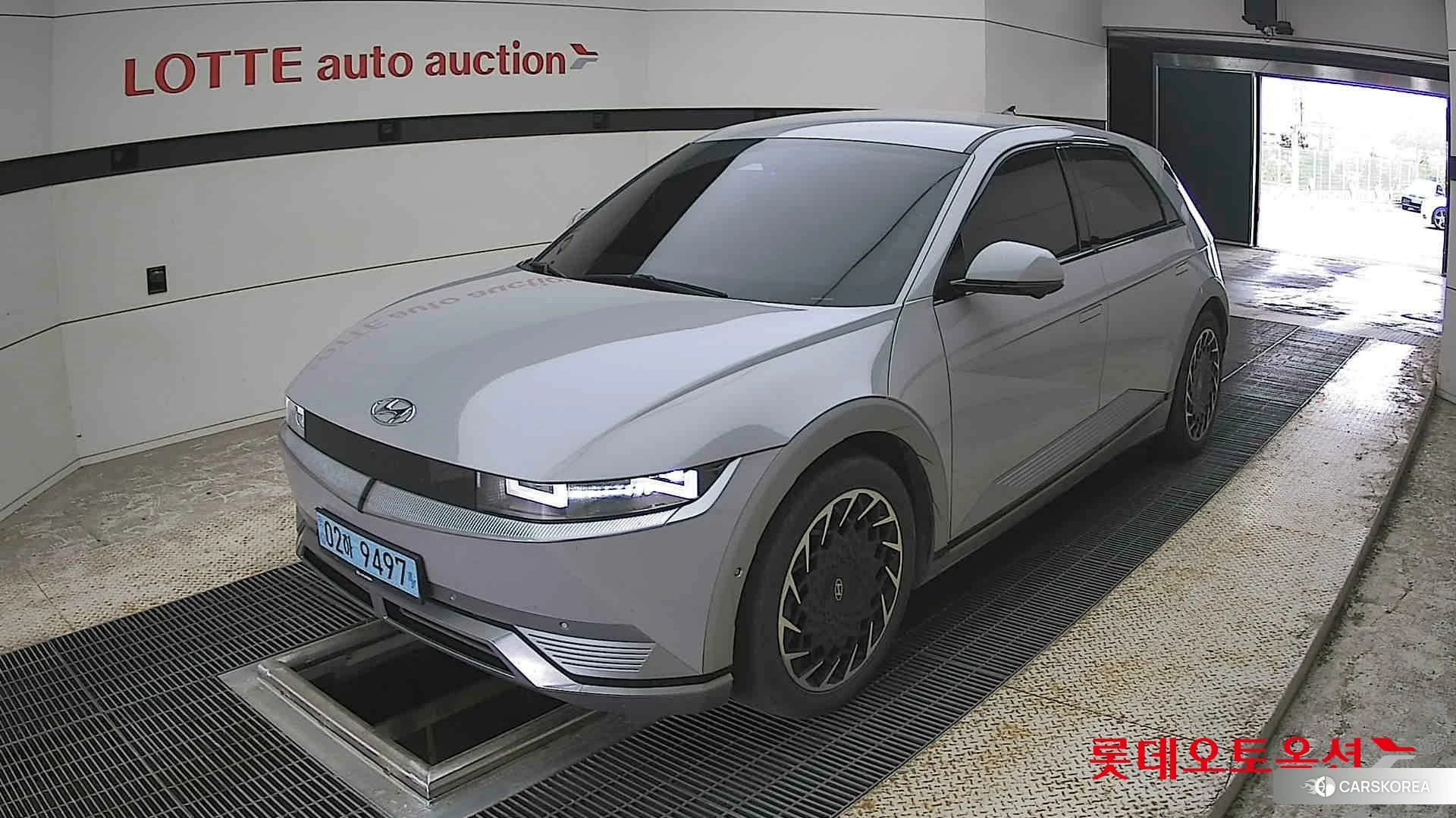 Hyundai IONIQ 5 2022 Cyber Grey Metallic из Кореи, фото 5