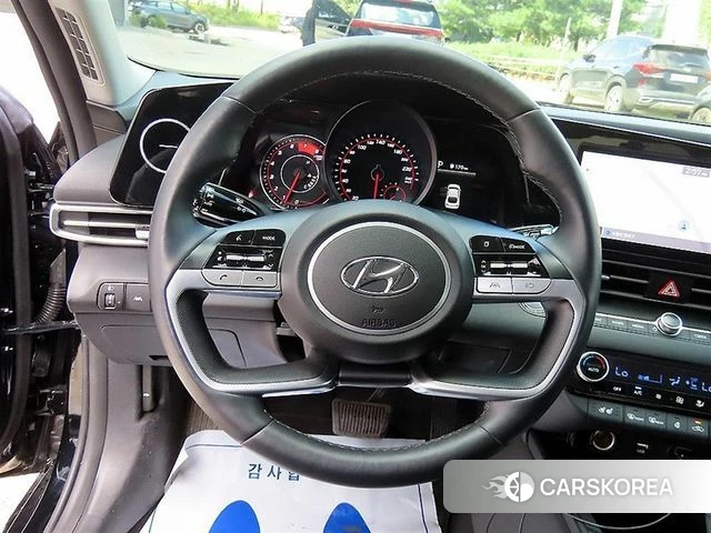 Hyundai Avante (CN7) 2021 Черный из Кореи, фото 5