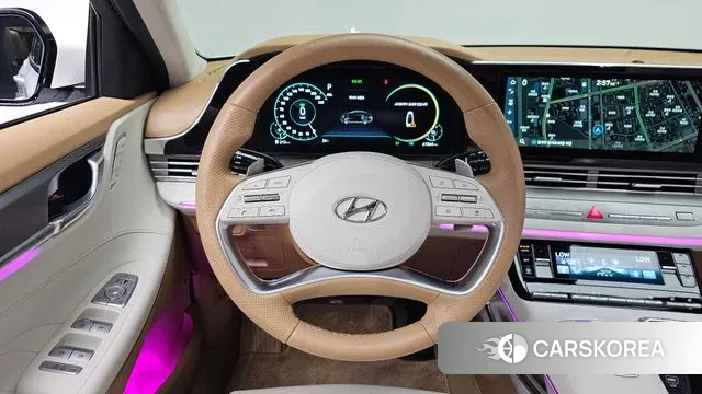 Hyundai The New Grandeur IG Hybrid 2020 Белый из Кореи, фото 5