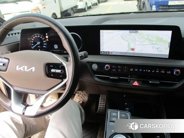 Kia K8 Hybrid 2023 Серый из Кореи, фото 5