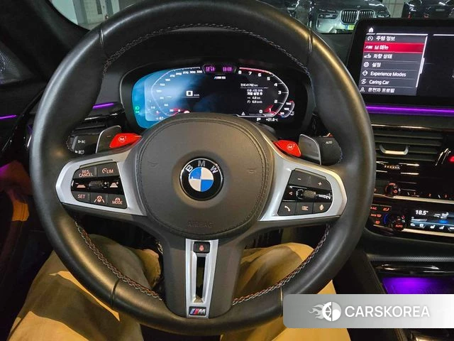 BMW M5 (F90) 2023 Черный из Кореи, фото 5