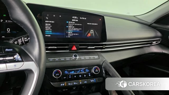 Hyundai Avante Hybrid (CN7) 2020 Темно-зеленый из Кореи, фото 5