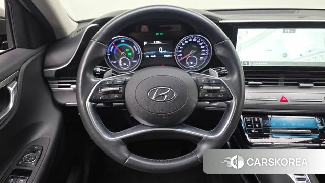 Hyundai The New Grandeur IG Hybrid 2021 Черный из Кореи, фото 5