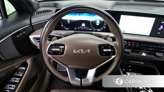 Kia K8 Hybrid 2022 Серый из Кореи, фото 5