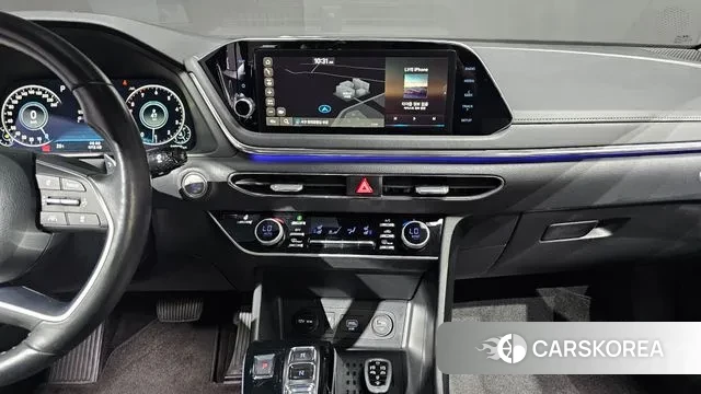 Hyundai Sonata (DN8) 2022 Черный из Кореи, фото 5