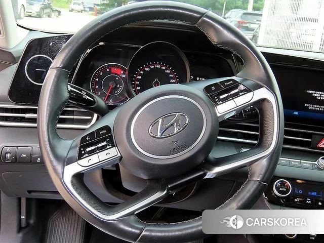 Hyundai Avante (CN7) 2021 Черный из Кореи, фото 5
