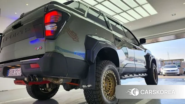 Ssangyong The New Rexton Sport 2022 Темно-зеленый из Кореи, фото 5