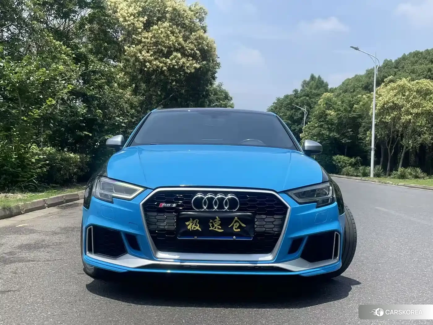 Audi RS 3 2018 Синий из Китая, фото 5