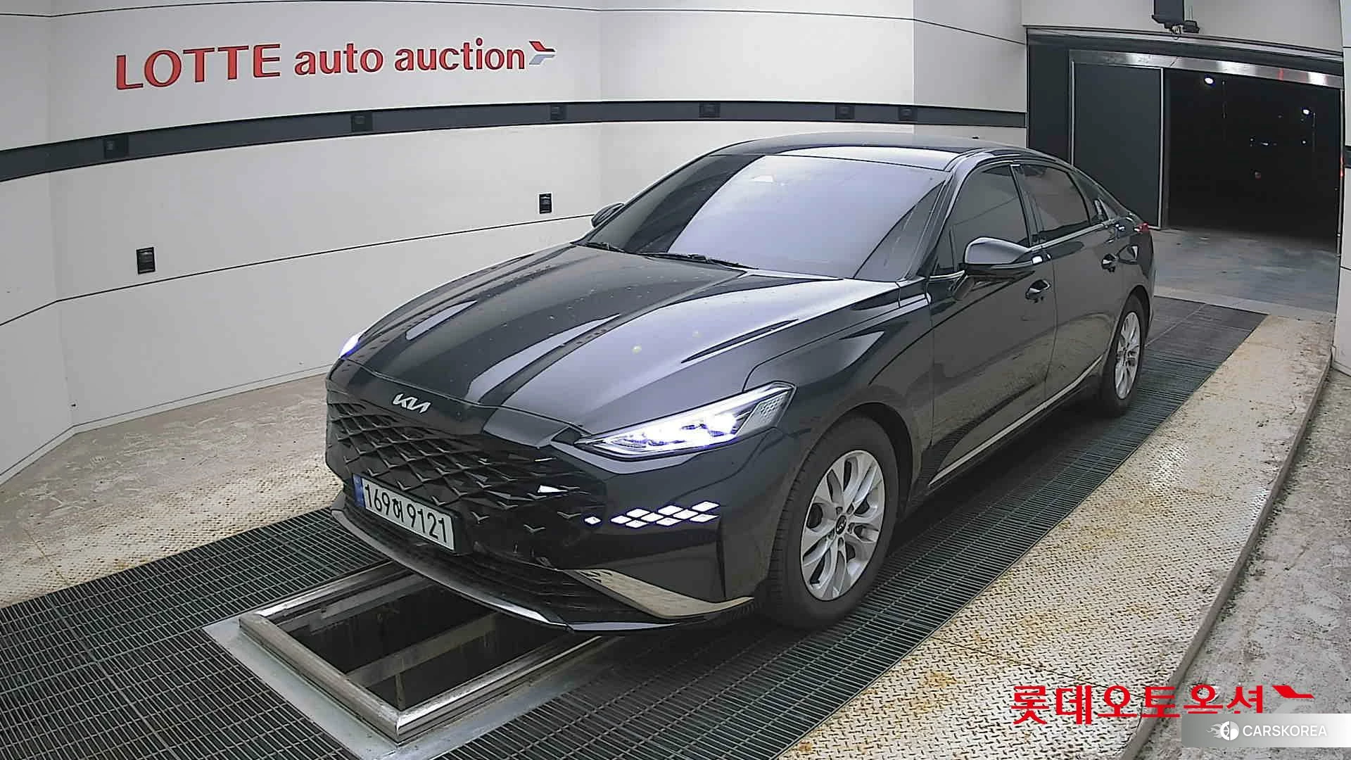 Kia K8 2023 Aurora Black Pearl из Кореи, фото 5