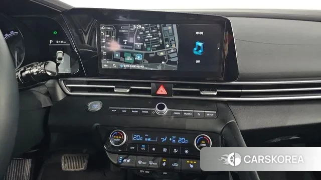 Hyundai Avante Hybrid (CN7) 2022 Белый из Кореи, фото 5