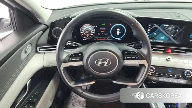 Hyundai Avante (CN7) 2022 Белый из Кореи, фото 5